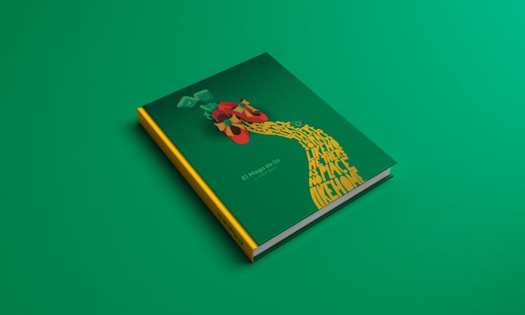 Portada Libro Mago de Oz ilustración